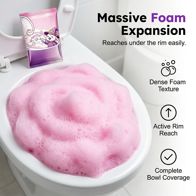 🎉 Soldes 2026 — Plus de 26000 Vendues ! 💰 Poudre nettoyante moussante pour cuvette WC pratique