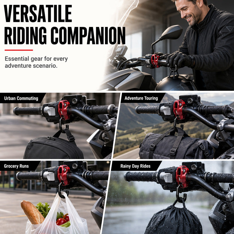 🎉 Promotion 2026 — Plus de 19 000 vendus ! 💞 Crochet de Guidon Secure Carry