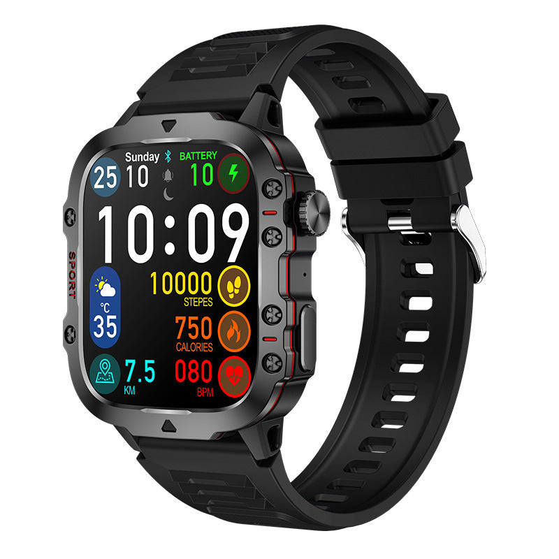 Montre Intelligente Robuste pour l'Extérieur - 100+ Modes Sportifs
