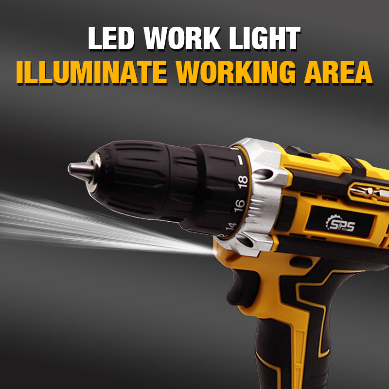 Electric Cordless Drill with Battery ＆ Charger