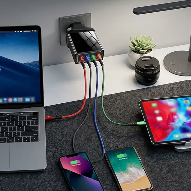 Universal 4-in-1 USB Power Adapter