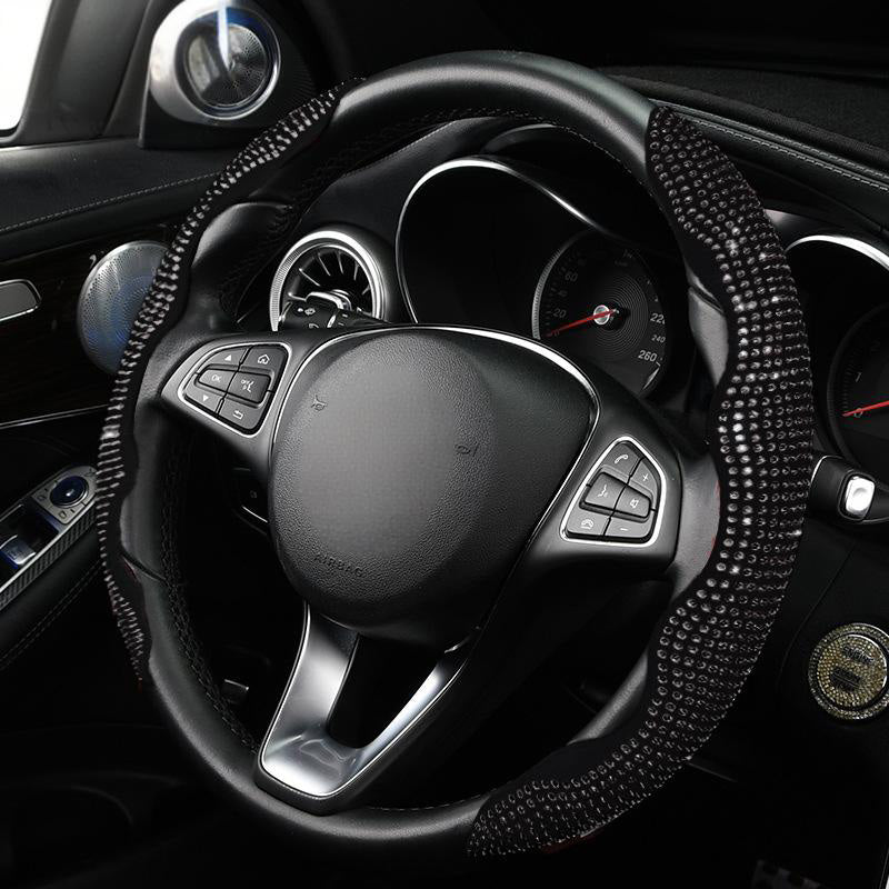Rhinestones Bling Cover for Auto Steering Wheels
