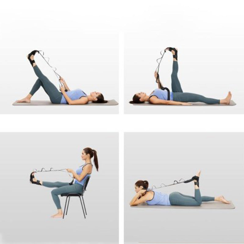 🧘💪 Sangle stretching pour jambes et pieds | Polyvalente, parfait pour séances de sport et réhabilitation musculaire ✅