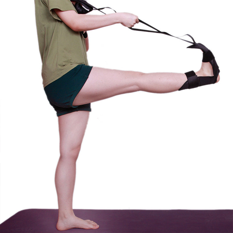 🧘💪 Sangle stretching pour jambes et pieds | Polyvalente, parfait pour séances de sport et réhabilitation musculaire ✅