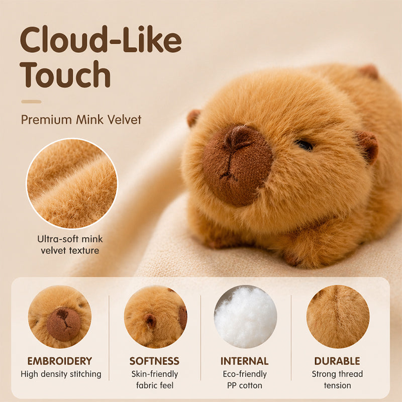 Poupée en peluche aimantée pour réfrigérateur
