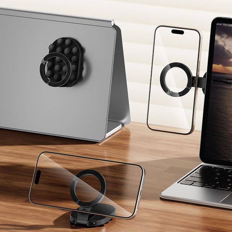 🎉 2026 Soldes — Plus de 27 000 vendus ! 💞 Support téléphonique multifonction – Aimant & Ventouse 2-en-1