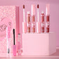 Coffret Palette Maquillage Tout-en-Un en Forme de Livre