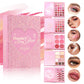 Coffret Palette Maquillage Tout-en-Un en Forme de Livre