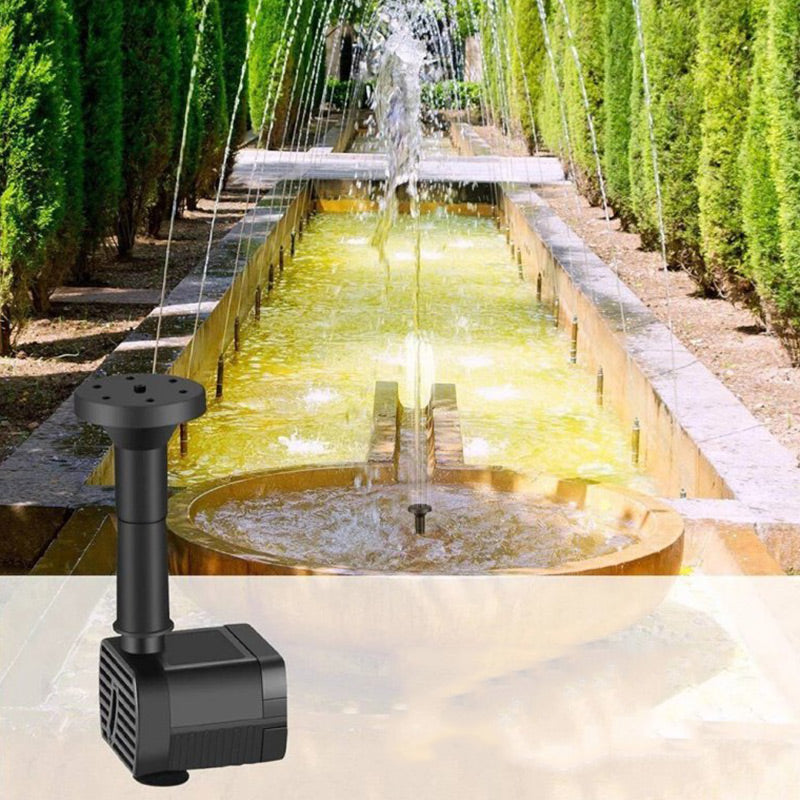 📢📢50% DE RÉDUCTION !! ⏰Ensemble de Pompe à Fontaine Solaire Extérieure pour Jardin