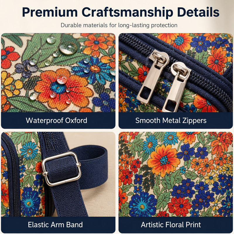 Printed Sports Armband & Crossbody Bag