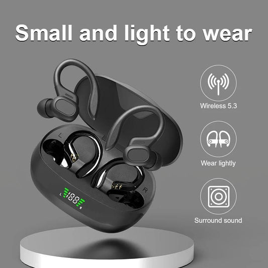 🎧 Écouteurs Bluetooth Sport Sans Fil — Son HIFI 9D, Réduction de Bruit CVC8.0, Autonomie 24h, Bluetooth 5.0, Imperméables ✨