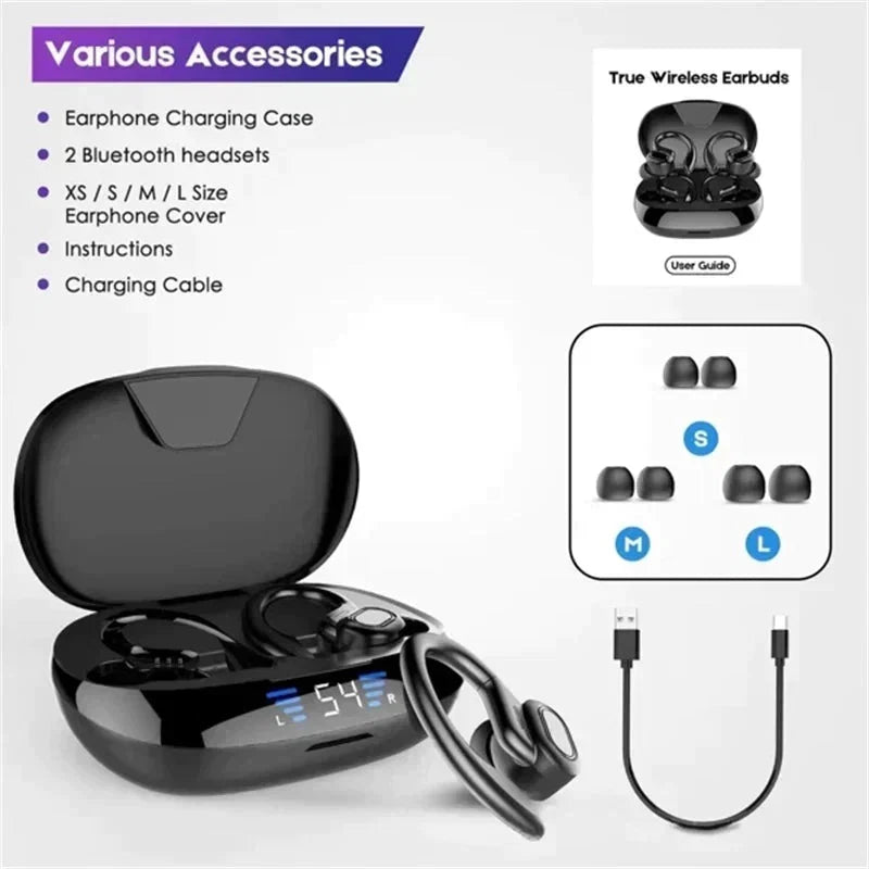 📢📢50% DE RÉDUCTION !! ⏰Écouteurs Bluetooth Sport Sans Fil
