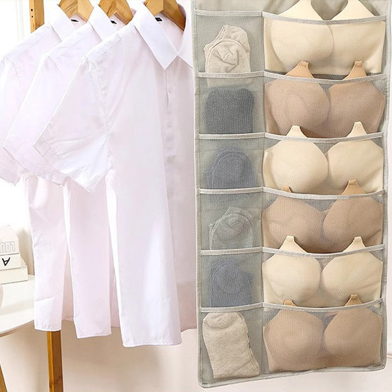 📢📢-50% !! ⏰Organisateur Suspendu Double Face pour Sous-Vêtements