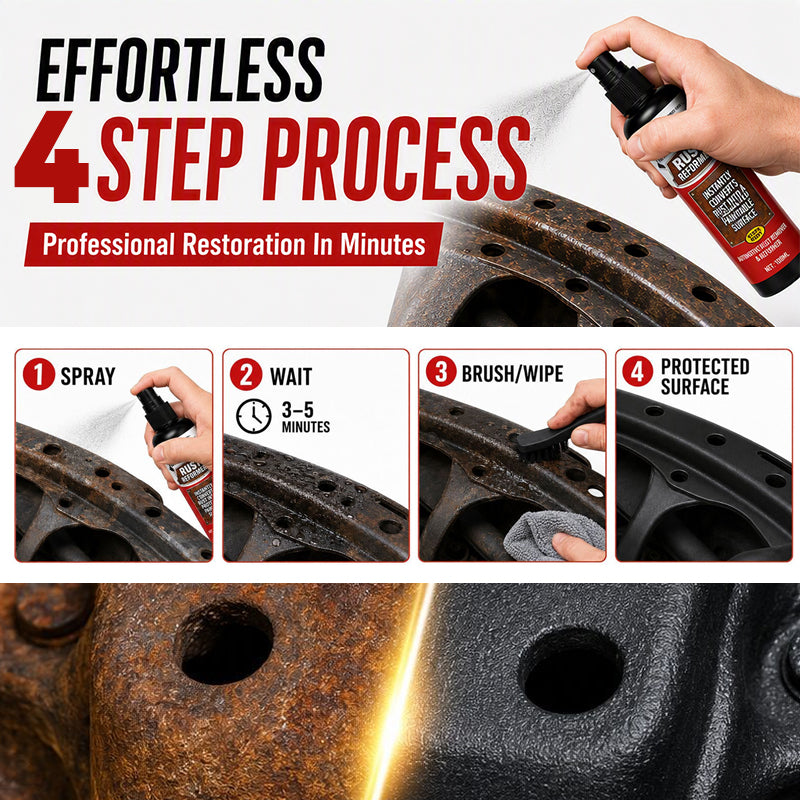 🛡️ PROMO FLASH : 56% DE RÉDUCTION ! Spray Antirouille Haute Performance – Technologie de Neutralisation Chimique for Protection Durable Contre la Corrosion 🚗✨