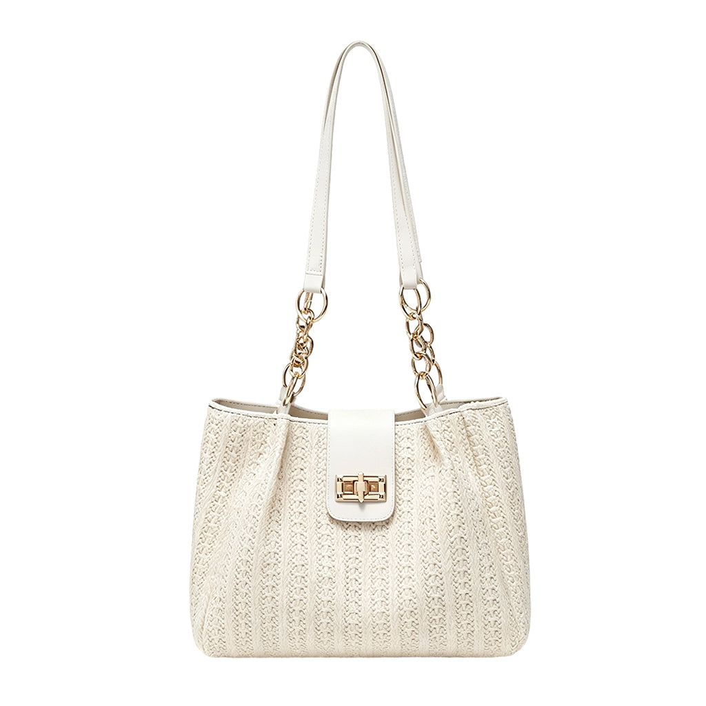 🧺👜 Sac d’été en paille tressée – Ultra-léger, anse réglable, magnifique texture artisanale, assez grand pour glisser une serviette de plage, des lunettes et même une baguette sous le bras 🥖🏖️
