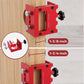 🚪 -50% ! 🛠️ Kit de Gabarit de Mortaisage pour Loquet de Porte en Bois – Aluminium – 3 Profondeurs de Coupe – Compatible 35/44 mm – Installation Propre 🔧