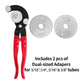📢📢50% DE RÉDUCTION !! ⏰ Cintreuse de Tube de Précision – Acier A3 – Cintrage Manuel Propre à Moins de 90° pour Cuivre, Aluminium & Métaux Tendres 🛠️