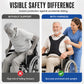 ♿ 50% DE RÉDUCTION! 🪑 Ceinture de Sécurité pour Fauteuil Roulant – Ajustable, confortable & facile à fixer – Sécurité et soutien pour personnes âgées ou à mobilité réduite 🛡️