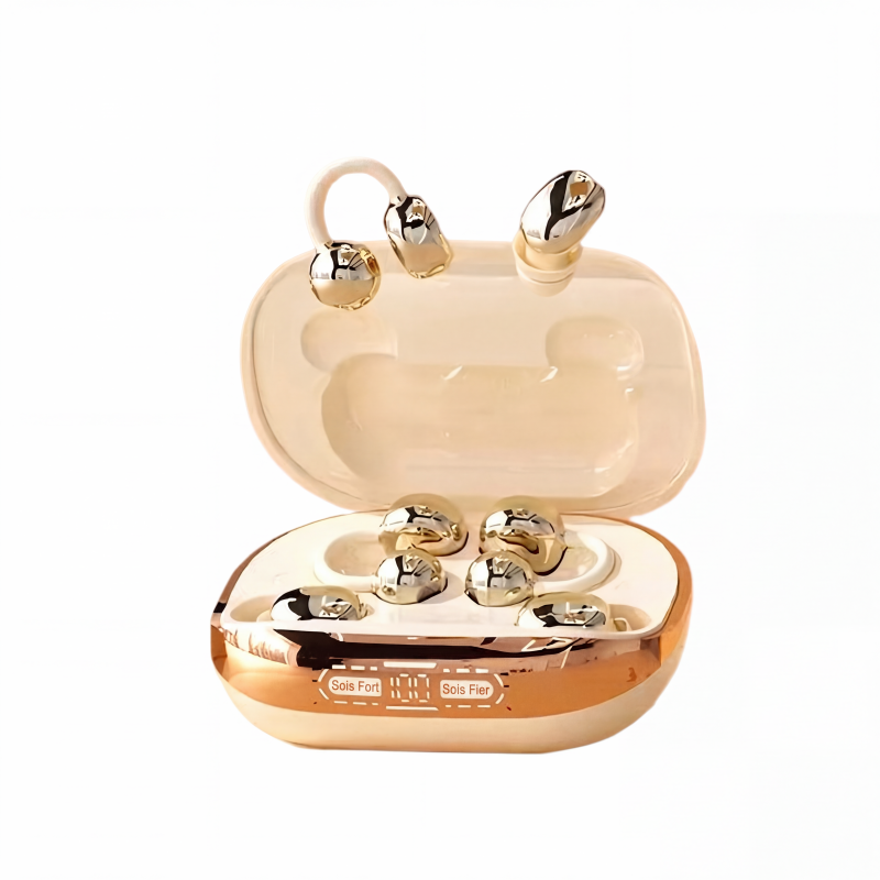 📢📢40% DE RÉDUCTION !! ⏰ Écouteurs TWS 2-en-1 avec Kits Oreille Ouverte et Intra-Auriculaires – Bluetooth 6.0 & Audio Directionnelle pour Sport et Sommeil 🏃💤