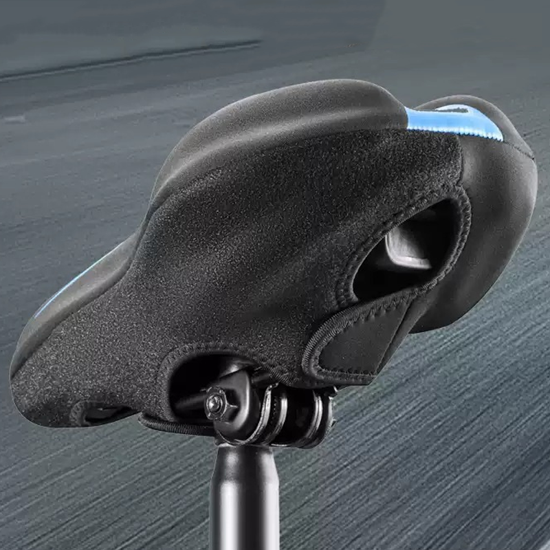 🚴‍♂️💨 -60% ! 🧘Housse de Selle Vélo en Silicone – Confort 3 Couches, Antidérapante & Impérméable