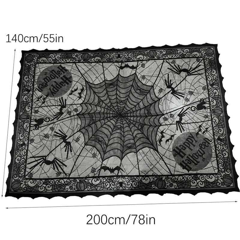 🎃 OFFRE LIMITÉE –50% ! ⏰ Nappe et Sets de Table Motifs Halloween Effrayants