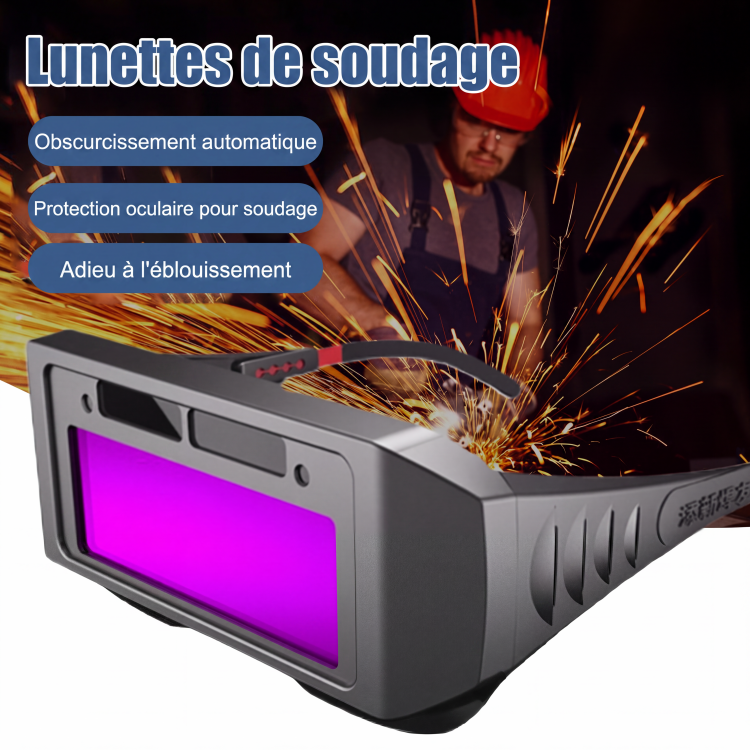 🥽 Lunettes de protection oculaire pour soudeur