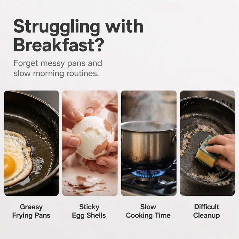 ⏳🔥57 % DE RÉDUCTION POUR UNE DURÉE LIMITÉE ! ⏰Cuiseur à œufs pour micro-ondes à double compartiment – Cuisson rapide sans huile, en PP de qualité alimentaire et polyvalent. Idéal pour les matins pressés : un petit-déjeuner sain en quelques minutes !