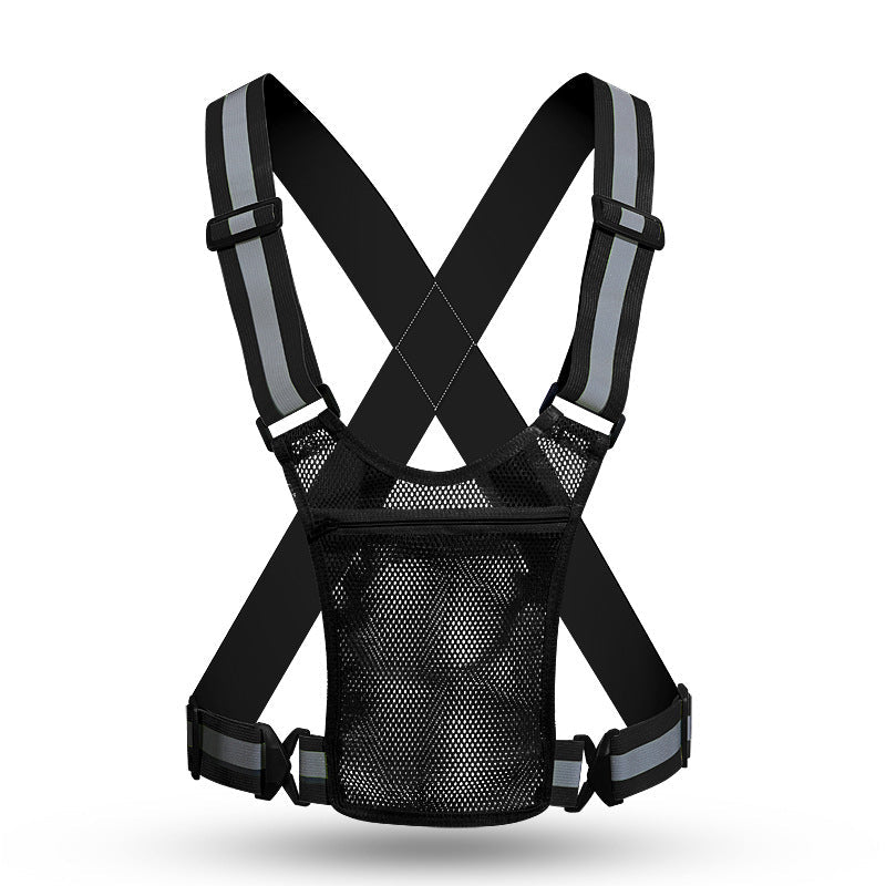 🦺 50% DE RÉDUCTION! 🏃 Gilet réfléchissant haute visibilité – Ajustable, léger & poche intégrée – Sécurité optimale pour la course, le vélo et les déplacements 🌙