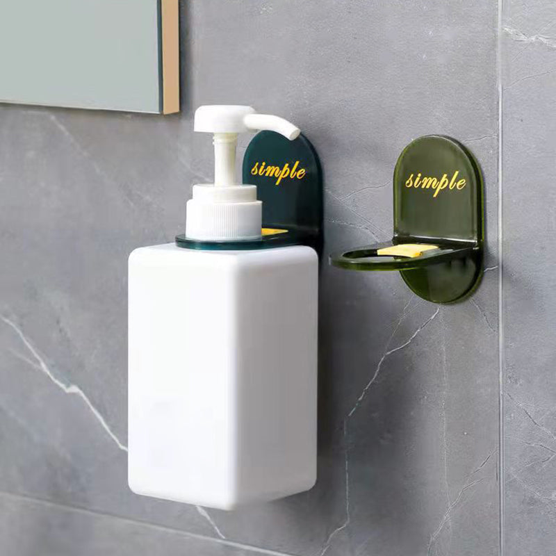 🧴🚿 Porte-shampoing mural – Fixation sans perçage, suspension tête en bas, utilisez chaque goutte et libérez le rebord de votre douche, fini les bouteilles qui traînent par terre 🧹🛁