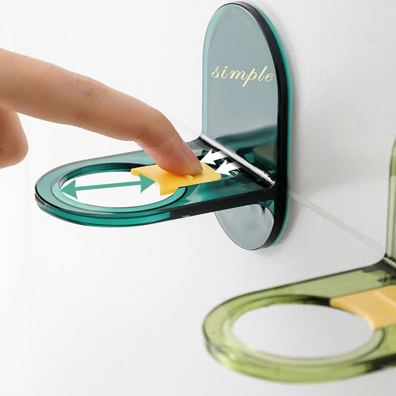 🧴🚿 Porte-shampoing mural – Fixation sans perçage, suspension tête en bas, utilisez chaque goutte et libérez le rebord de votre douche, fini les bouteilles qui traînent par terre 🧹🛁