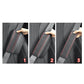 🚗 -50% ! 🛡️ Coussin de Ceinture de Sécurité en Cuir PU – Anti-Pression & Respirable – Doublure Antidérapante pour Conduite Confortable – Noir/Bleu/Rouge 🧵