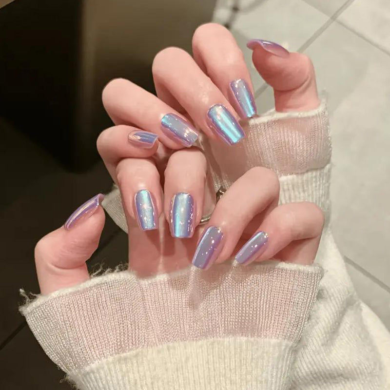 Vernis gel pailleté effet œil de chat Aurora