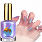 Vernis gel pailleté effet œil de chat Aurora