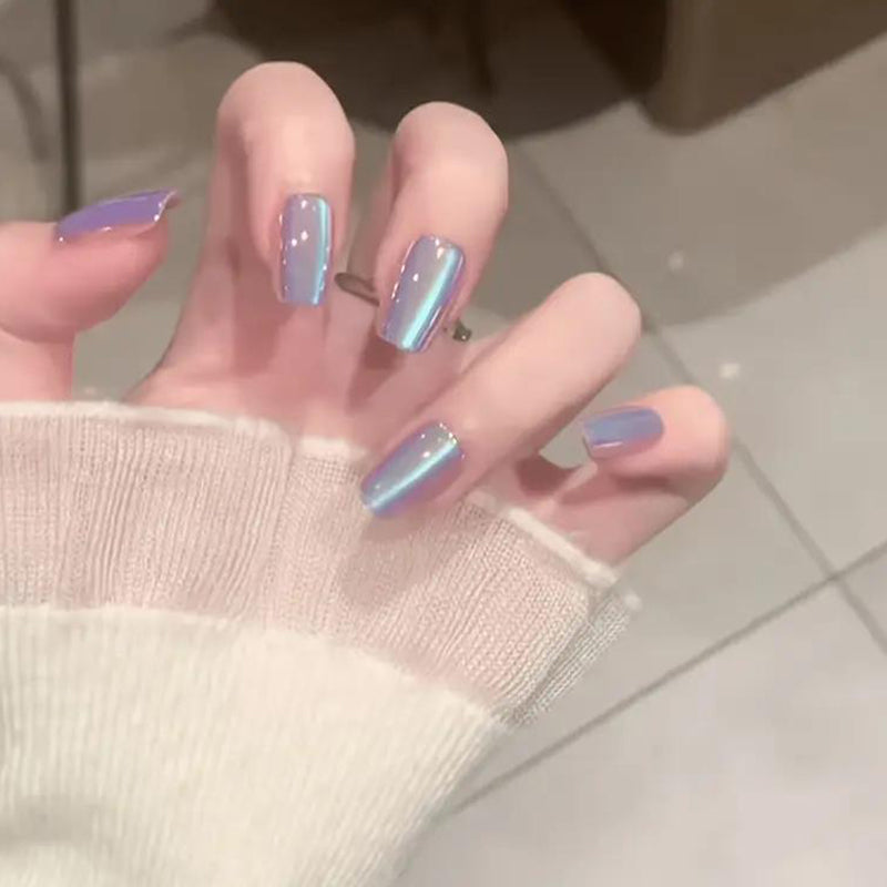 Vernis gel pailleté effet œil de chat Aurora