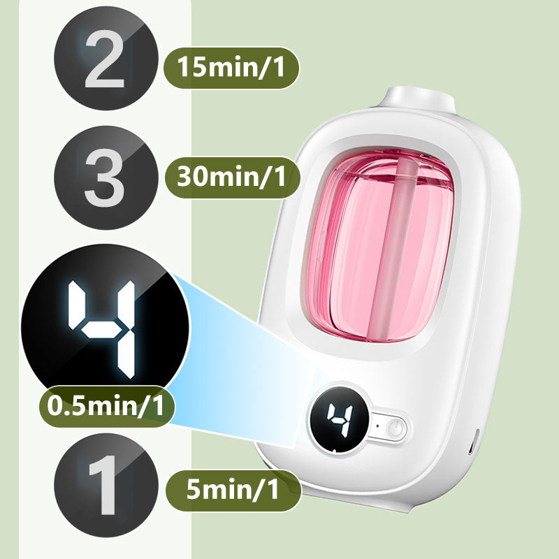 Diffuseur d'Aromathérapie Automatique – Écran LED, 4 Niveaux, Pose Murale & Table