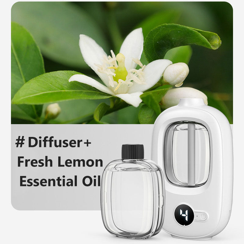 Diffuseur d'Aromathérapie Automatique – Écran LED, 4 Niveaux, Pose Murale & Table