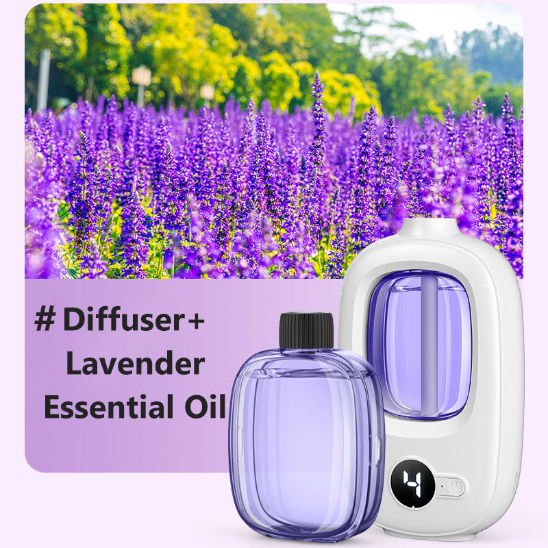 Diffuseur d'Aromathérapie Automatique – Écran LED, 4 Niveaux, Pose Murale & Table