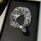Foulard doux à fermoir magnétique en perles sans nœud