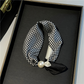 Foulard doux à fermoir magnétique en perles sans nœud