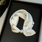 Foulard doux à fermoir magnétique en perles sans nœud