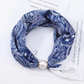Foulard doux à fermoir magnétique en perles sans nœud