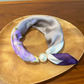 Foulard doux à fermoir magnétique en perles sans nœud