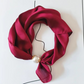 Foulard doux à fermoir magnétique en perles sans nœud