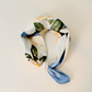 Foulard doux à fermoir magnétique en perles sans nœud