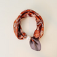 Foulard doux à fermoir magnétique en perles sans nœud