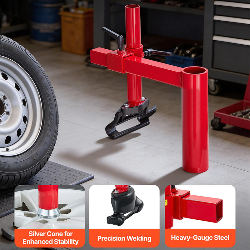 📢📢50% DE RÉDUCTION !! ⏰ Démonte-Talon de Pneu Portable – Acier – Levier Manuel Fort – Compatible Jantes 26″ (660 mm) – Pour Garage et Bord de Route 🛞