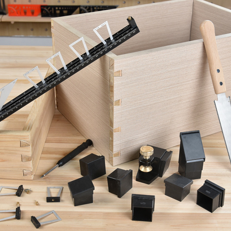 🔧 50% DE RÉDUCTION! 🪚 Kit Gabarit Queue d'Aronde – Précision, robustesse & guide intégré – Idéal pour assemblages parfaits en menuiserie 🛠️