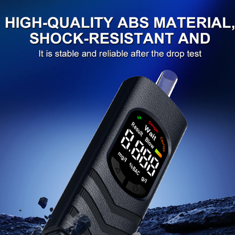 🔥HOT SALE 50% OFF🎁Rechargeable Alcohol Tester with LCD Screen and Voice Broadcast