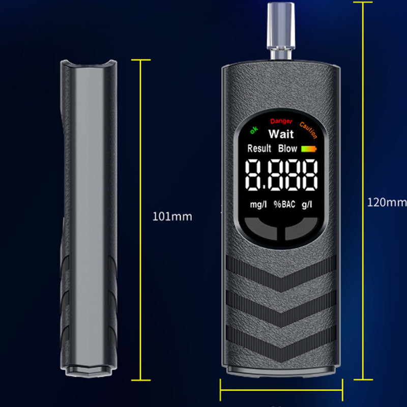 🔥HOT SALE 50% OFF🎁Rechargeable Alcohol Tester with LCD Screen and Voice Broadcast