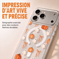 Coque de téléphone transparente mignonne pour Halloween